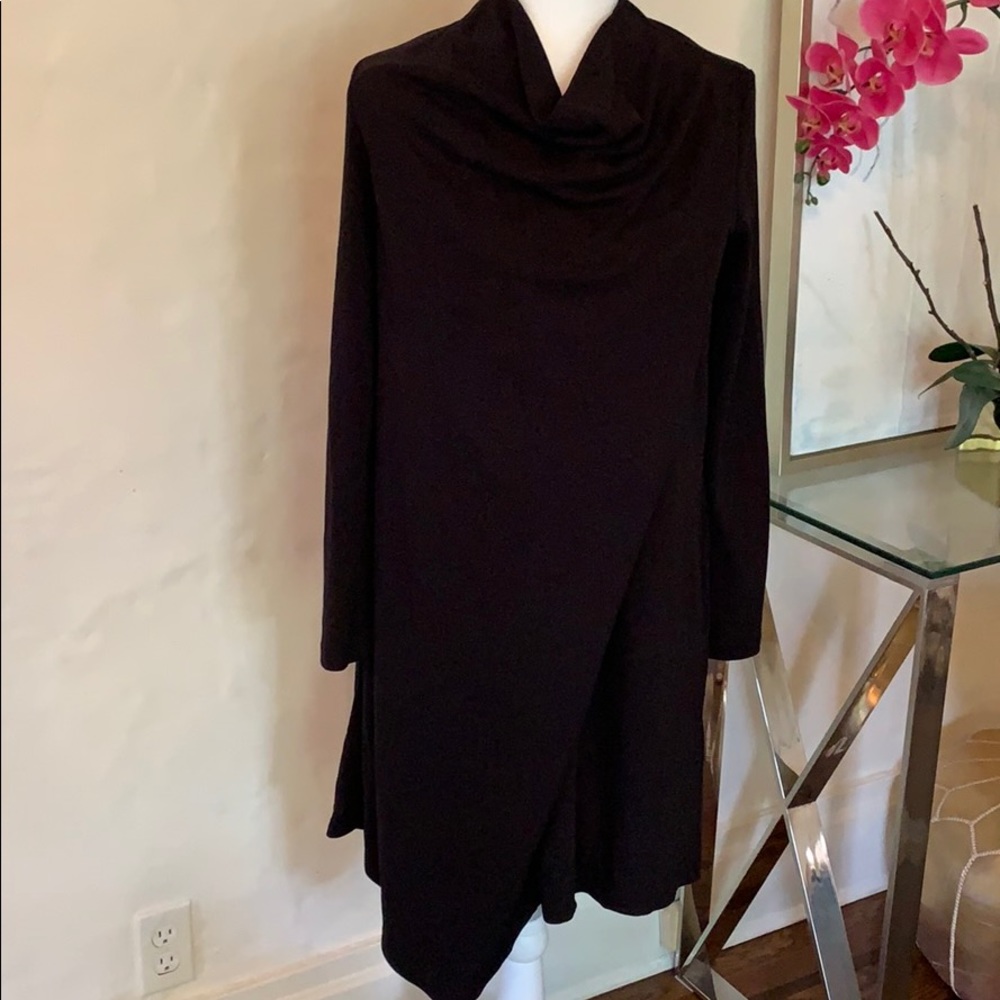 COS long sleeve black dress NWOT